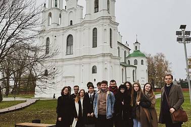 Студэнты гістарычнага факультэта наведалі г.Полацк